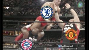 Meme Kocak Chelsea Digebuk MU usai Dihajar Bayern