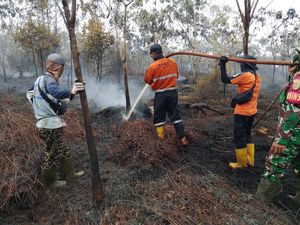 Karhutla Terjadi di 3 Daerah Muara Enim, Kelekar Masih Berasap Karhutla Terjadi di 3 Daerah Muara Enim, Kelekar Masih Berasap
