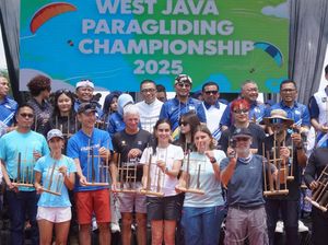 120 Pilot Paralayang Dunia Bakal Mengudara di Langit Sumedang