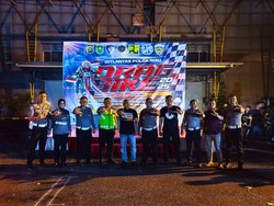 Drag Bike Polda Riau Jadi Ajang Penjaringan Pebalap Profesional