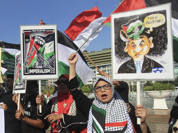 Suara Palestina Menggema di Jakarta, Massa Desak Sikap Tegas RI di PBB
