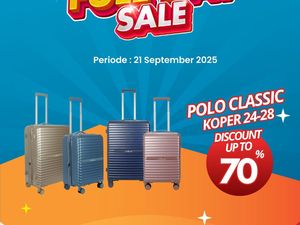 Banjir Diskon! Beli Koper di Transmart Full Day Sale Semurah Ini