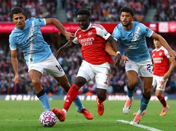 Arsenal Vs City: Martinelli Selamatkan The Gunners dari Kekalahan