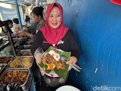 Mbak May Warung Kongde Bisa Spontan Ciptakan Menu Baru: Nasi Labubu