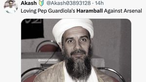 Meme Pep Guardiola Pakai Taktik Haramball Lawan Arsenal
