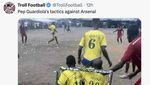 Meme Pep Guardiola Pakai Taktik Haramball Lawan Arsenal
