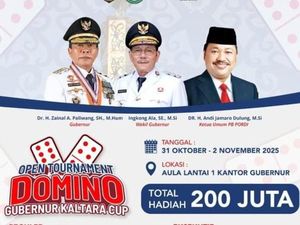 Pemprov Kaltara Didesak Batalkan Turnamen Domino Berhadiah Rp 200 Juta Pemprov Kaltara Didesak Batalkan Turnamen Domino Berhadiah Rp 200 Juta