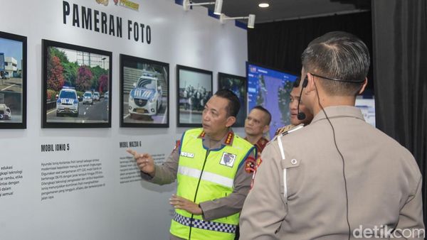 Potret Kapolri Hadiri Syukuran Hari Lalu Lintas Bhayangkara