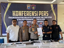 Ditpolairud Polda Kalsel Ungkap Kasus Cukai Rokok Rugikan Negara Rp 505 Juta