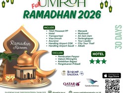 Raih Keberkahan Full Ramadhan di Tanah Suci: Umroh Ramadhan 30 Hari 2026 Mulai 39,8 Juta!