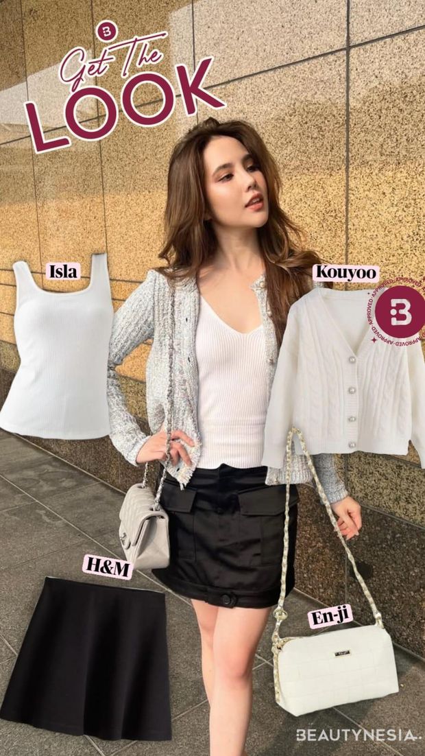 Get The Look: OOTD untuk Hangout yang Chic ala Agatha Chelsea