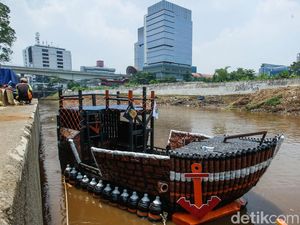 Kapal Daur Ulang Siap Hiasi Festival Perahu Cilung 2025