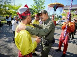 Mensos Buka Pelatihan Wali Asuh-Wali Asrama Sekolah Rakyat di Banjarmasin