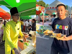 Laris! Orang Malaysia Jualan Sate di China, Satu Jam Laku 1.500 Tusuk