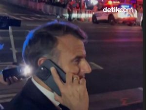 Video Mau Nyeberang Tapi Dilarang, Macron Langsung Telepon Trump Video Mau Nyeberang Tapi Dilarang, Macron Langsung Telepon Trump