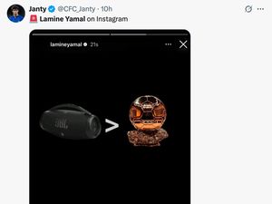 Meme Kocak Yamal Gagal Raih Ballon dOr 2025, Karma Ledek Vinicius?