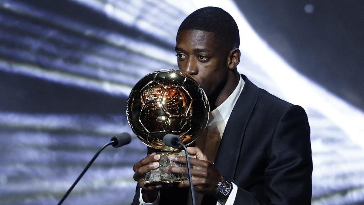 Ousmane Dembele meraih Ballon dOr 2025 (Foto: REUTERS/Benoit Tessier)