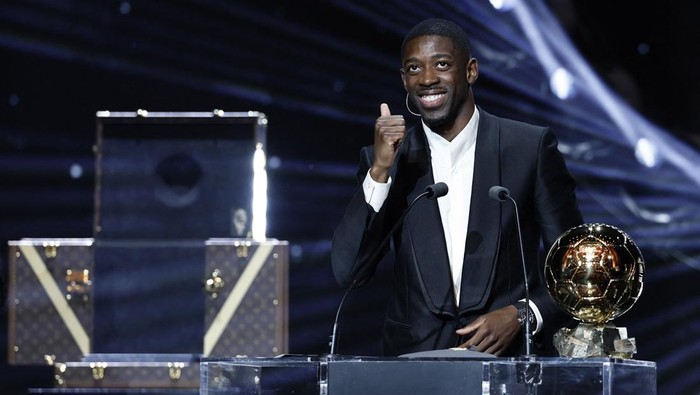 Raih Ballon dOr, Dembele Juga Berterima Kasih kepada Barcelona
