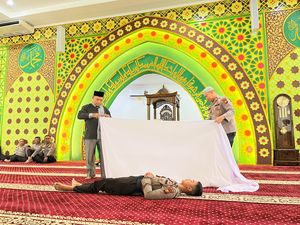 Tingkatkan Keimanan Personel, Polda Riau Gelar Yasinan Rutin