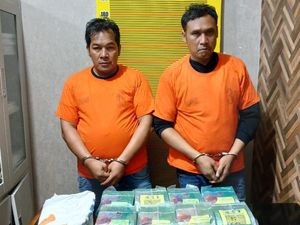 Polda Sumut Tangkap 2 Nelayan Penyelundup 13 Kg Sabu