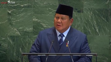Pidato di Sidang Umum PBB, Prabowo Singgung Konflik hingga Genosida di Dunia