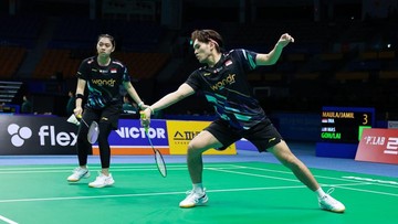 Hasil Indonesia Open 2026: Adnan/Indah Lolos, Dejan/Bernadine Tersingkir