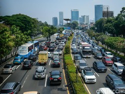 Titik-titik Kepadatan di Tol Dalam Kota Jakarta Pagi Ini
