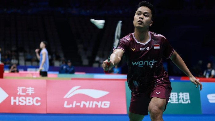 Anthony Ginting kalah di babak 16 besar Korea Open 2025. (Foto: dok. PBSI)