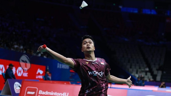 Anthony Sinisuka Ginting lolos ke babak kedua Korea Open 2025 (Foto: dok. PBSI) Anthony Sinisuka Ginting lolos ke babak kedua Korea Open 2025 (Foto: dok. PBSI)
