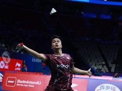 Hasil Korea Open 2025: Ginting Menang Dua Gim Langsung