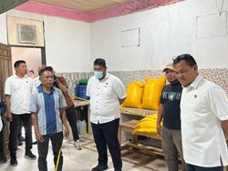 Bareskrim Tinjau Dapur SPPG Bangkep Buntut 314 Siswa Diduga Keracunan MBG