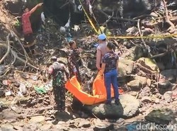 Geger Penemuan Mayat Tak Utuh di Pinggir Sungai Yeh Penet Badung