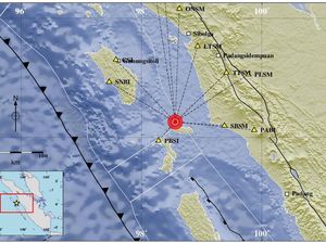 Gempa M 4,2 Guncang Nias Selatan Pagi Ini Gempa M 4,2 Guncang Nias Selatan Pagi Ini