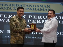 Jaksa Agung Teken MoU dengan Menteri PKP, Bakal Kawal Program Penyediaan Lahan