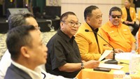 Momen Petinggi Parpol Non Parlemen Kumpul di Kediaman OSO