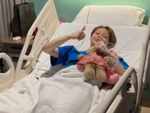 7 Foto Nada Tarina Putri Operasi Skoliosis, Pamer Jahitan Panjang di Punggung