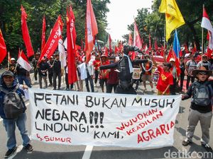Petani Desak Reforma Agraria Demi Kemandirian Pangan Petani Desak Reforma Agraria Demi Kemandirian Pangan