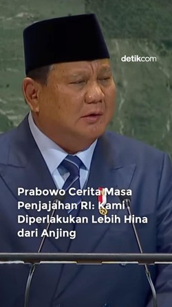 Video: Prabowo Certa Masa Penjajahan Indonesia saat Pidato di Sidang PBB