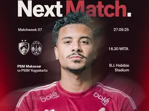 Jadwal PSM Makassar Vs PSIM Yogyakarta di Super League 2025/2026