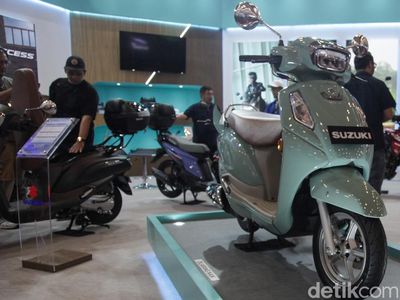 Lihat dari Dekat Skutik Retro Suzuki Access, Harga Rp 25 Jutaan