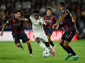 Vinicius Bikin Ulah Lagi, Bek Levante Geram Vinicius Bikin Ulah Lagi, Bek Levante Geram