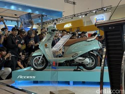 Suzuki Access Resmi Meluncur di IMOS 2025, Skutik Retro Harga Rp 25 Jutaan