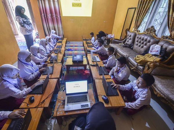 ANBK SD di Jambi Terpaksa Digelar di Rumah Guru