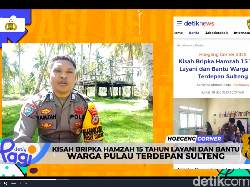 15 Tahun Bertugas di Pulau Terdepan Sulteng, Bripka Hamzah: Ini Ibadah