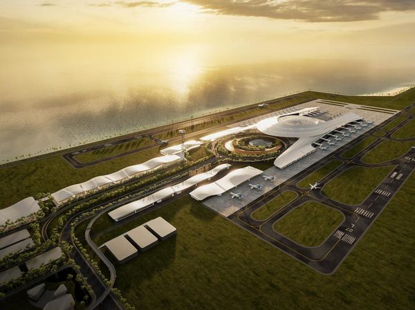 Wujud Desain Bandara Bali Utara yang Mirip Kura-kura Kosmik