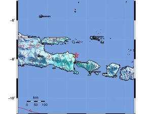 Gempa Banyuwangi Terasa Hingga Jember, Belum Ada Laporan Kerusakan