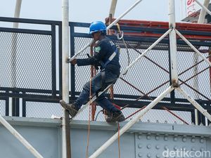 JPO Pangkalan Jati Segera Rampung, Dilengkapi Fasilitas Modern