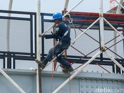 JPO Pangkalan Jati Segera Rampung, Dilengkapi Fasilitas Modern