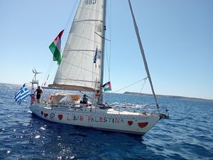 Kapal Free Willy Berlayar dari Kreta, Siap Bawa Misi Kemanusiaan ke Gaza