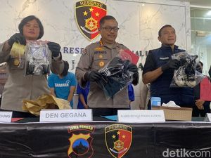 Mahasiswa Perakit Bom Molotov Saat Aksi Ricuh Semarang Ditetapkan Tersangka